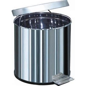 Arı Metal 1050 40 lt Paslanmaz Pedallı Çöp Kovası