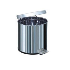 Arı Metal 1050 40 lt Paslanmaz Pedallı Çöp Kovası