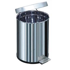Arı Metal 1052 60 lt Paslanmaz Pedallı Çöp Kovası