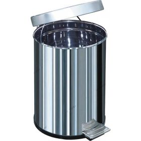 Arı Metal 1052 60 lt Paslanmaz Pedallı Çöp Kovası