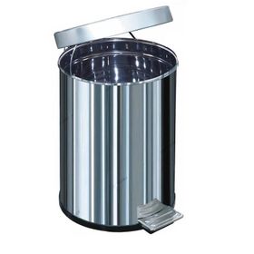 Arı Metal 1052 60 lt Paslanmaz Pedallı Çöp Kovası