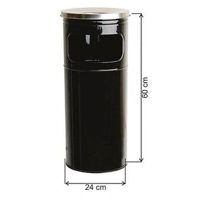 Arı Metal 1104 27 lt Boyalı Kolon Küllük
