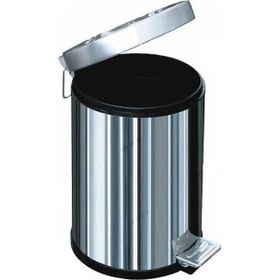 Arı Metal 12 lt Paslanmaz Pedallı Çöp Kovası