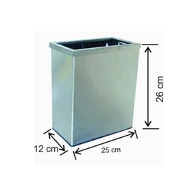 Arı Metal 1238 Duvar Tipi Çemberli Çöp Kovası