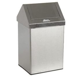 Arı Metal 1307 Sallanır Çatı Kapak Paslanmaz 54 lt Çöp Kovası