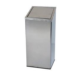 Arı Metal 1341 50 lt Dokunmatik Kare Çöp Kovası