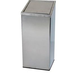 Arı Metal 1341 50 lt Dokunmatik Kare Çöp Kovası
