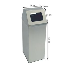 Arı Metal 1362 79 lt İmaj Çöp Kovası