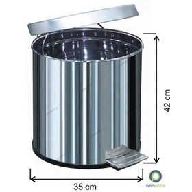 Arı Metal 430 Pedallı 40 lt Su Sızdırmaz Çöp Kovası