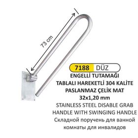 Arı Metal 7188 Mafsallı Engelli Tutamağı