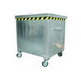 Arı Metal 7433 400 lt Galvaniz Konteyner Çöp Kovası