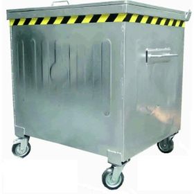 Arı Metal 7433 400 lt Galvaniz Konteyner Çöp Kovası
