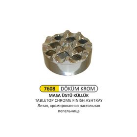 Arı Metal 7608 Döküm Krom Masa Üstü Küllük
