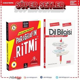 Arı Paragrafın Ritmi ve Akm Dil Bilgisi Soru Bankası Seti 2 Kitap