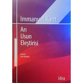 ARI USUN ELEŞTİRİSİ (CILTLI) - IMMANUEL KANT