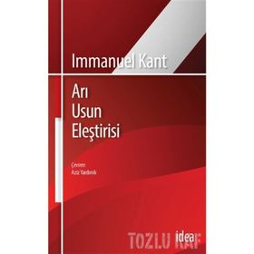 ARI USUN ELEŞTİRİSİ (CILTLI) - IMMANUEL KANT