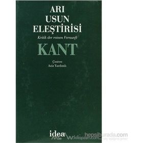 ARI USUN ELEŞTİRİSİ (CILTLI) - IMMANUEL KANT