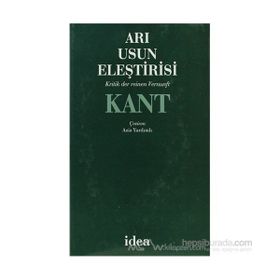 ARI USUN ELEŞTİRİSİ (CILTLI) - IMMANUEL KANT