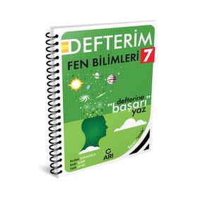 Arı Yayıncılık - 2025 7. Sınıf Fen Bilimleri Defterim