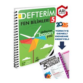Arı Yayıncılık 5. Sınıf Fen Bilimleri Akıllı Defteri