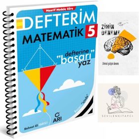Arı Yayıncılık 5.Sınıf Matematik Konu Anlatım Defter+Zihin Deneme