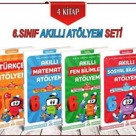 Arı Yayıncılık 6. Sınıf Akıllı Atölyem Seti 4 Kitap - Kolektif