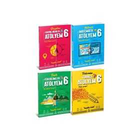 Arı Yayıncılık 6. Sınıf Akıllı Atölyem Seti 4 Kitap - Kolektif