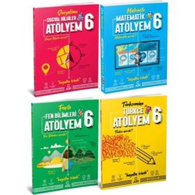 Arı Yayıncılık 6. Sınıf Akıllı Atölyem Seti 4 Kitap - Kolektif