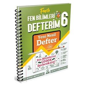 Arı Yayıncılık 6. Sınıf Fenito Fen Bilimleri Defterim