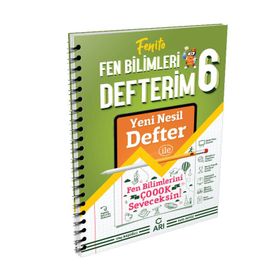 Arı Yayıncılık 6. Sınıf Fenito Fen Bilimleri Defterim