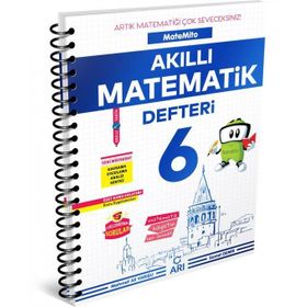 Arı Yayıncılık 6. Sınıf Matemito Akıllı Matematik Defteri
