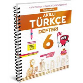 Arı Yayıncılık 6. Sınıf Türkçemino Akıllı Türkçe Defteri