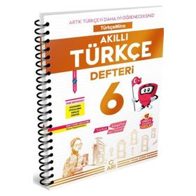 Arı Yayıncılık 6. Sınıf Türkçemino Akıllı Türkçe Defteri