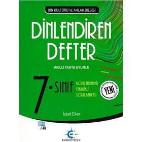 Arı Yayıncılık 7. Sınıf Din Kültürü Ve Ahlak Bilgisi Dinlendiren Defter - İzzet Eker