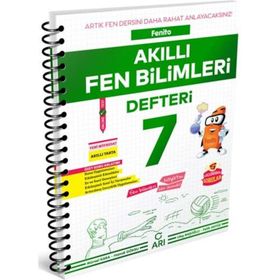 Arı Yayıncılık - 7.Sınıf Fenito Akıllı Fen Bilimleri Defteri