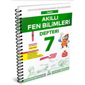 Arı Yayıncılık - 7.Sınıf Fenito Akıllı Fen Bilimleri Defteri
