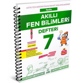 Arı Yayıncılık - 7.Sınıf Fenito Akıllı Fen Bilimleri Defteri