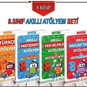 Arı Yayıncılık 8. Sınıf Akıllı Atölyem Seti 4 Kitap - Kolektif