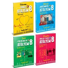 Arı Yayıncılık 8. Sınıf Akıllı Atölyem Seti 4 Kitap - Kolektif