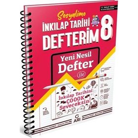 Arı Yayıncılık 8. Sınıf Sosyalimo Akıllı İnkılap Tarihi Defteri