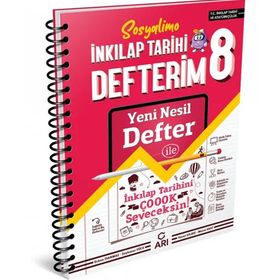Arı Yayıncılık 8.Sınıf Sosyalimo Sosyal Bilgiler Akıllı Defterim