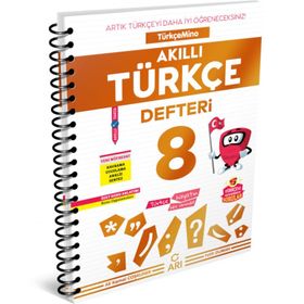 Arı Yayıncılık 8. Sınıf Türkçemino Akıllı Türkçe Defteri