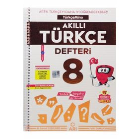Arı Yayıncılık 8. Sınıf Türkçemino Akıllı Türkçe Defteri