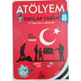 Arı Yayınları - 2021-2022 8. Sınıf LGS İnkılap Tarihi Atölyem Soru Bankası