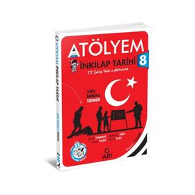 Arı Yayınları - 2021-2022 8. Sınıf LGS İnkılap Tarihi Atölyem Soru Bankası