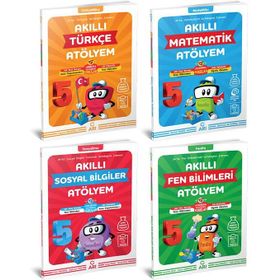 Arı Yayınları 5. Sınıf Akıllı Atölyem Seti 4 Kitap