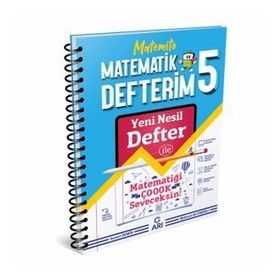 Arı Yayınları - 5. Sınıf Matematik Defterim Matemito