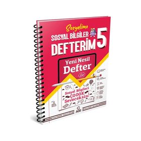 Arı Yayınları - 5 Sınıf Sosyolimo Akıllı Sosyal Bilgiler Defterim