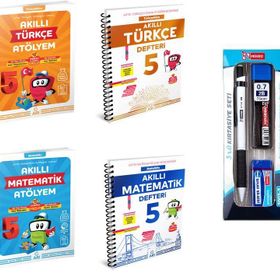 Arı Yayınları 5. Sınıf Türkçe Matematik Akıllı Atölyem ve Akıllı Defter Fırsat Seti