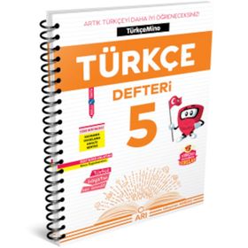 Arı Yayınları 5sınıf Türkçemino Akıllı Türkçe Defteri